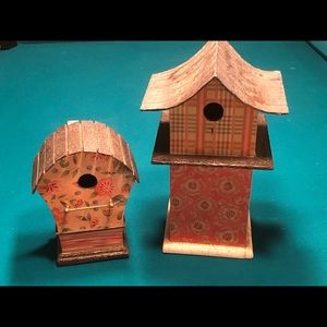 Decorative indoor birdhouses